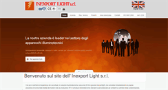 Desktop Screenshot of inexportlight.com