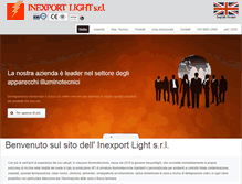 Tablet Screenshot of inexportlight.com